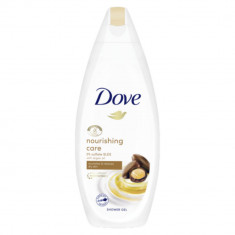 Gel de Dus, DOVE Nourishing Care & Oil 250 ml cu Ulei de Argan, Gel de Dus Dove, Gel de Dus, Dove Femei, Ingrijirea Pielii, Gel de Dus Hidratant, Gel