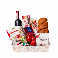 Cos Cadou De Paste Happy Easter foto