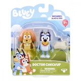 Set 2 figurine, Bluey, La doctor