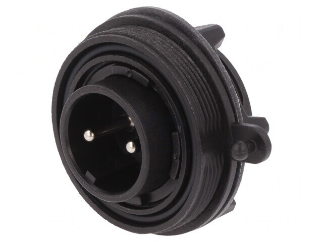 Conector Circular Soclu Tată PIN 2 Standard Buccaneer IP68