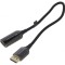 Convertor DisplayPort către HDMI 0,25m negru