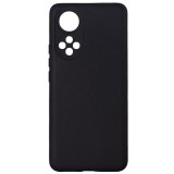 Husa Huawei telefon Nova 9, negru, tip back cover, material flexibil silicon + interior cu microfibra, &quot;SPPC-HU-N9-SLK&quot;, Spacer