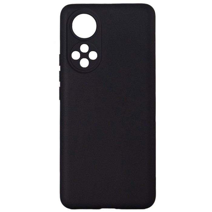 Husa Huawei telefon Nova 9, negru, tip back cover, material flexibil silicon + interior cu microfibra, &quot;SPPC-HU-N9-SLK&quot;
