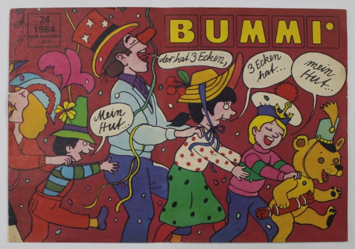 BUMMI , REVISTA PENTRU COPII IN LIMBA GERMANA , No.24 , 1984