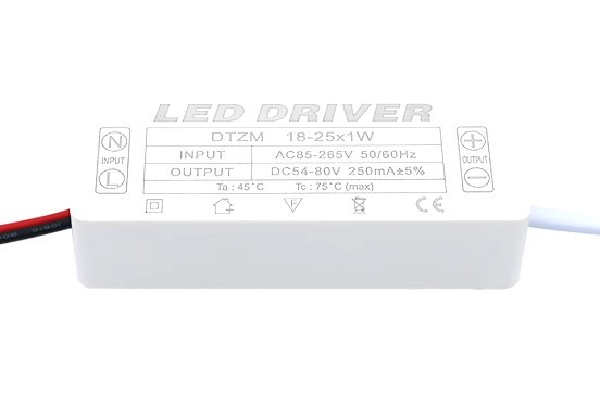 Sursa LED 230Vac 54-80Vdc 250mA 18-25W