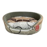CULCUS TEXTIL PENTRU CAINI SI PISICI TAURUS 2 MIX COLOURS 38x54x18 CM