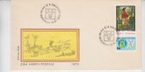 C12 - FDC Romania - Ziua marcii postale romanesti - LP834 - 1973, Romania de la 1950, Posta