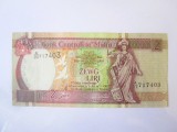 Malta 2 Lire/Liri 1967(1989) aUNC,bancnota din imagini
