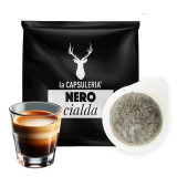 Cafea Nero, 100 paduri compatibile ESE44, La Capsuleria