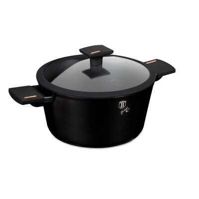 Oala cu capac, 20 cm, antiaderenta cu titan Monaco Collection Berlinger Haus BH 7086 foto