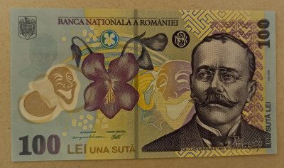 bancnota 100 lei 2009 aUNC/UNC foto