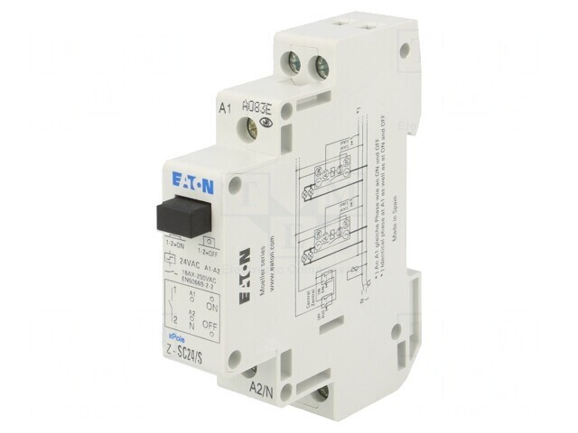 Releu Bistabil de Impulsuri NO 16A IP20 Z-SC24/S