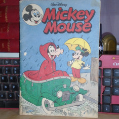 MICKEY MOUSE * REVISTA BENZI DESENATE , EGMONT ROMANIA , NR. 1 / 1991