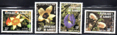 Djibouti 1981, Flora, serie neuzata, MNH foto