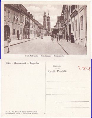 Sibiu- Strada Mitropoliei foto
