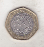 Bnk mnd Iordania 1/2 dinar 1997 - bimetal, Asia