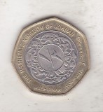 Bnk mnd Iordania 1/2 dinar 1997 - bimetal, Asia