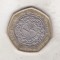 bnk mnd Iordania 1/2 dinar 1997 - bimetal