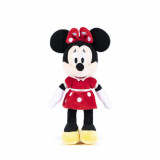 Jucarie de plus Disney Minnie cu rochita rosie, 60 cm, Oem