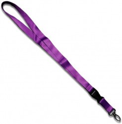 Breloc chei tip snur detasabil textil lungime 50.5 cm magenta foto