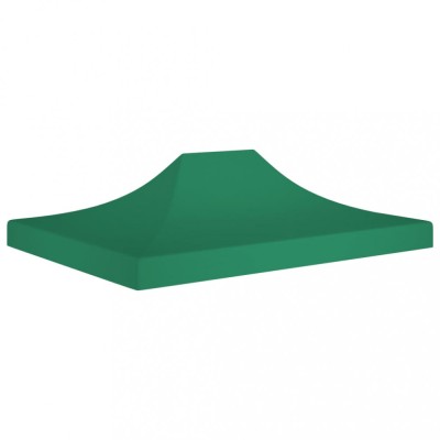Gossi acoperis pentru cort de petrecere, verde, 4,5 x 3 m, 270 g/m2 foto