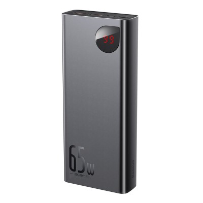 Powerbank Baseus Adaman Metal 20000mAh PD QC 3.0 65W 2xUSB + USB-C + micro USB foto