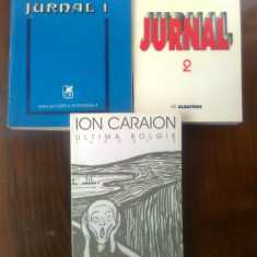 Ion Caraion - Jurnal + Jurnal 2 + Ultima bolgie. Jurnal 3 (complet)
