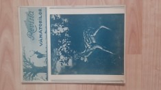 Revista Vanatorilor ( 15 iunie 1942 ) Vasile Cotta George Constantin Lecca Dorohoi vanatori caini terenuri de vanatoare reclame foto