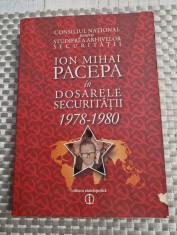 Ion Mihai Pacepa in dosarele securitatii 1978 - 1980 foto