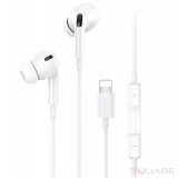 Audio USAMS, EP-41, Lightning In-ear Earphone, SJ453, 1.2m, White