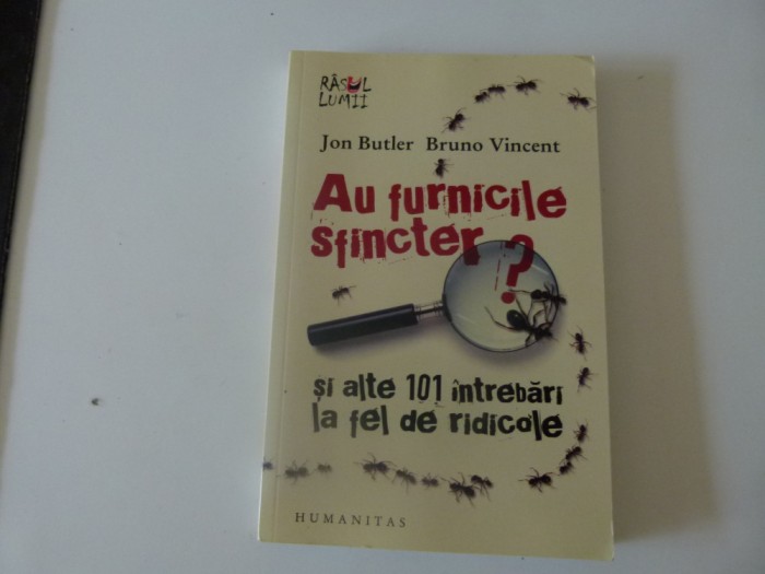 Au furnicile sfincter- Jon Butler