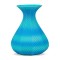 Vaza Ocean Print 3D &ndash; Design Ondulat Albastru Turcoaz