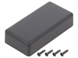 Carcasă universală ABS neagră 35x80,3x20mm IP40