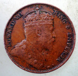 1.820 CEYLON SRI LANKA COLONIE BRITANICA EDWARD VII 1 CENT 1908, Asia, Cupru (arama)