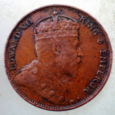 1.820 CEYLON SRI LANKA COLONIE BRITANICA EDWARD VII 1 CENT 1908