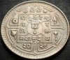 Moneda exotica 25 PAISA - NEPAL, anul 1969 * cod 4771 - Mahendra Bir Bikram, Asia