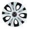 Set 4 Capace Roti Top Gri-Negru R14, Compatibil Cu Mazda