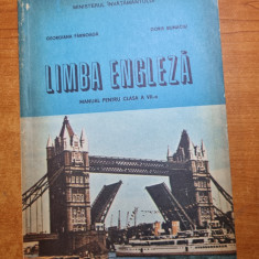 manual de limba engleza - pentru clasa a 7-a - din anul 1994