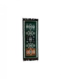 Covor verde cu model traditional multicolor 165x60 cm, Home