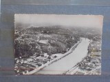 FRANTA - LYON- PLAGE, la SAONE et FOURVIERE - 1957 - CIRCULATA, TIMBRATA -