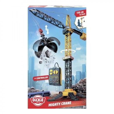 DICKIE MACARA MIGHTY CRANE 110CM ROTATIE 360 CU TELECOMANDA foto