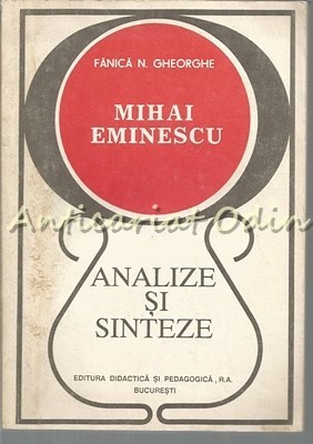 Mihai Eminescu - Fanica N. Gheorghe foto