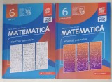 MATEMATICA , ALGEBRA si GEOMETRIE , CLASA A -6 -A , PARTILE I - II de MARIA si DAN ZAHARIA , 2021