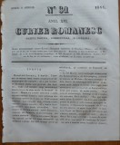 Cumpara ieftin Curier romanesc , gazeta politica , comerciala si literara , nr. 31 din 1844