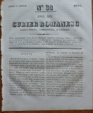 Curier romanesc , gazeta politica , comerciala si literara , nr. 31 din 1844