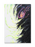 Cumpara ieftin Tablou abstract pictat manual - Fantezie in abstract, 100x70cm acril pe panza in cutit efect ultra 3D, gatat de expus pe perete