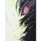 Tablou abstract pictat manual - Fantezie in abstract, 100x70cm acril pe panza in cutit efect ultra 3D, gatat de expus pe perete