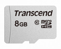 Card de memorie Transcend 300S 8GB Micro SDHC Clasa 10 UHS-I U3 foto