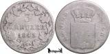 1845, 3 Kreuzer - Ludovic I - Regatul Bavariei | KM 800, Europa