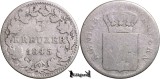 1845, 3 Kreuzer - Ludovic I - Regatul Bavariei | KM 800, Europa